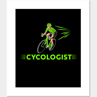 Funny Biking Cycologist shirt - Cycologist Tee Shirt Posters and Art